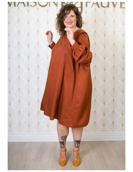 Patron robe, blouse Lauren /  Maison Fauve
