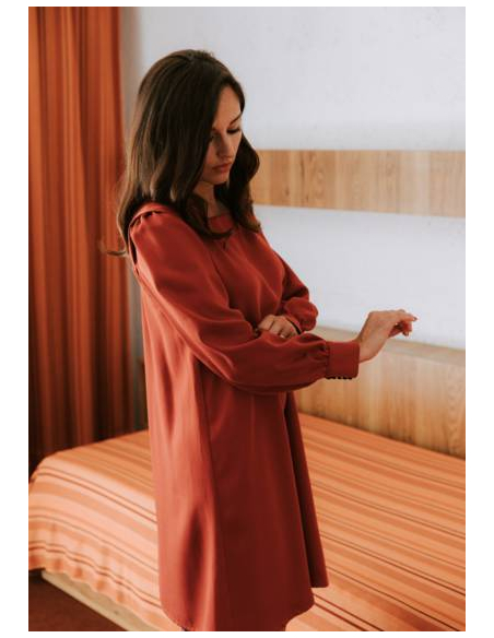 Patron robe, blouse Lauren /  Maison Fauve