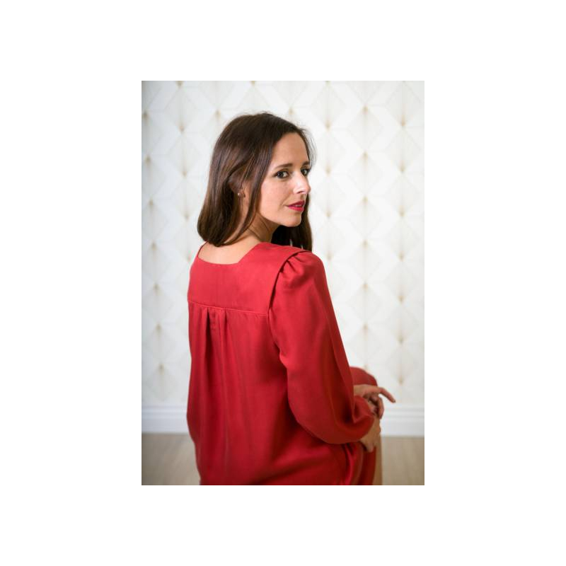Patron robe, blouse Lauren /  Maison Fauve