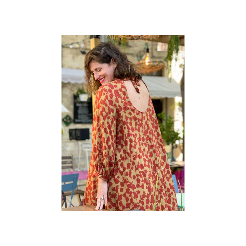 Patron couture robe, blouse Mia /  Maison Fauve