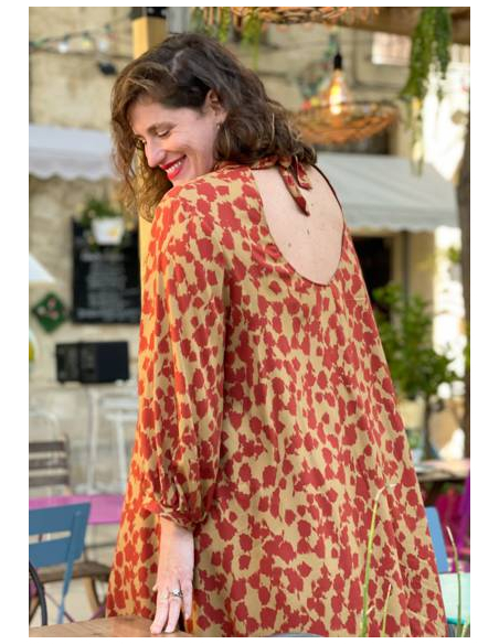 Patron couture robe, blouse Mia /  Maison Fauve