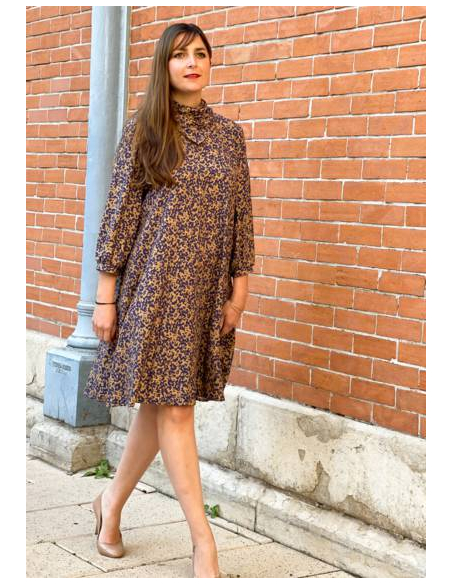 Patron couture robe, blouse Mia /  Maison Fauve