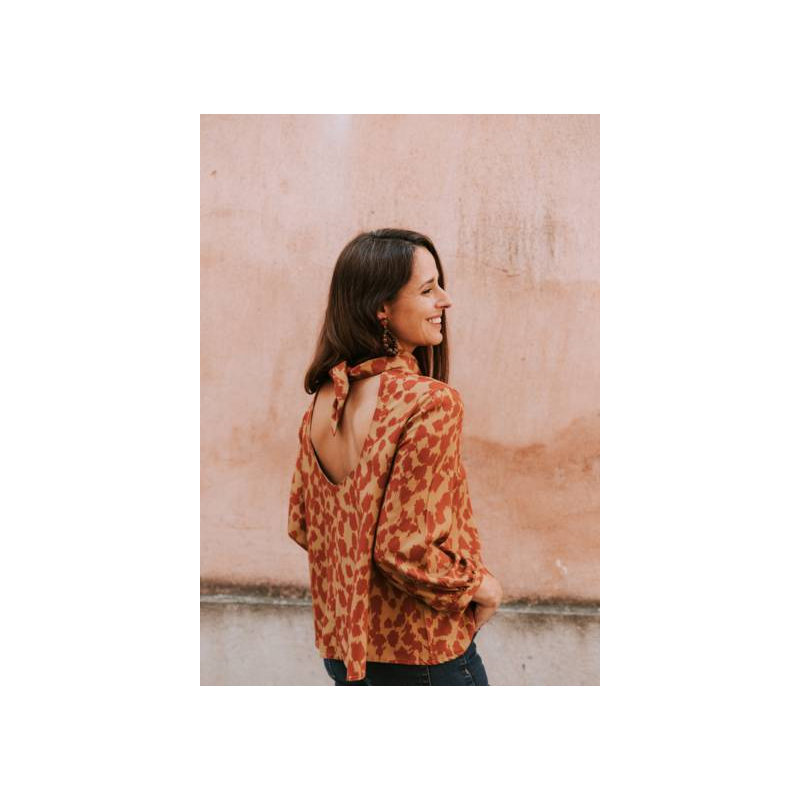 Patron couture robe, blouse Mia /  Maison Fauve