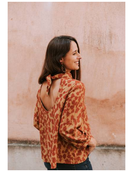 Patron couture robe, blouse Mia /  Maison Fauve