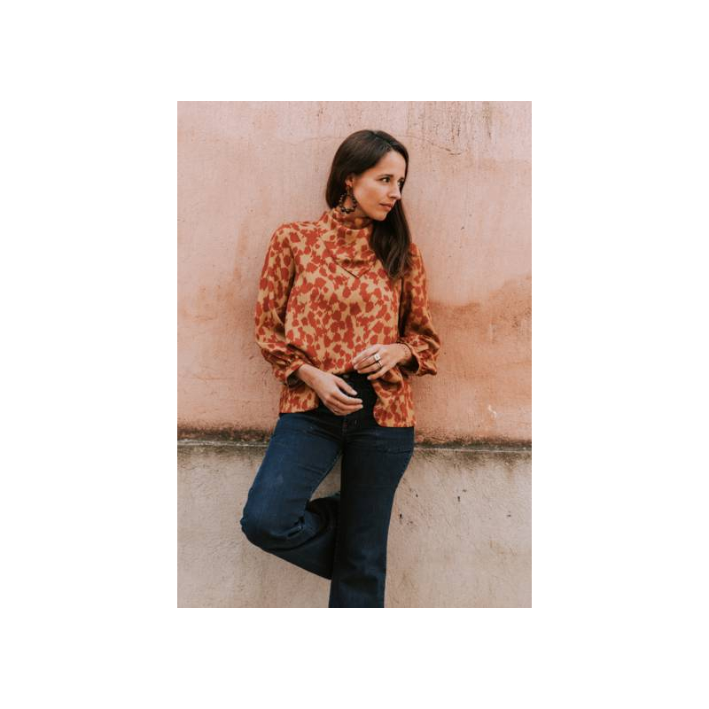 Patron couture robe, blouse Mia /  Maison Fauve