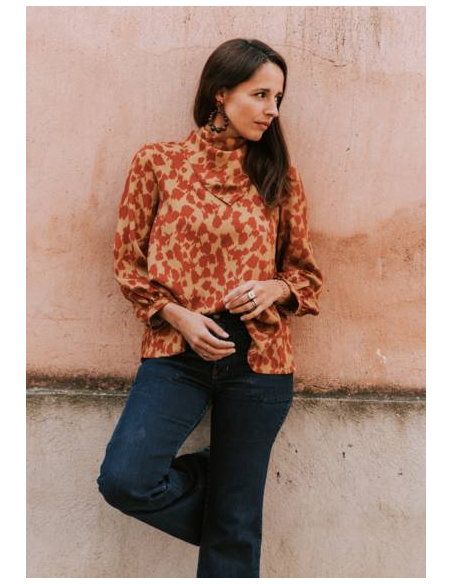 Patron couture robe, blouse Mia /  Maison Fauve