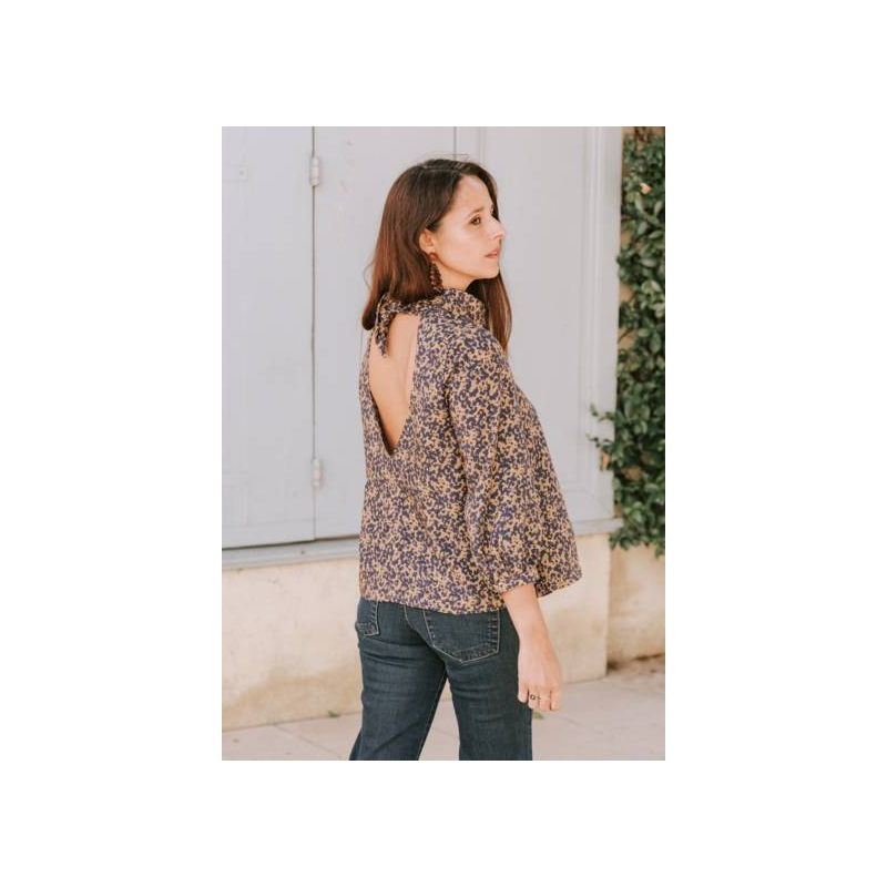 Patron couture robe, blouse Mia /  Maison Fauve