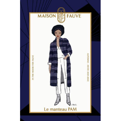 Patron manteau Pam / Maison Fauve