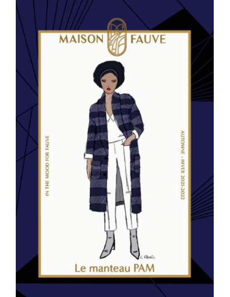 Patron manteau Pam / Maison Fauve