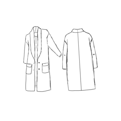 Patron manteau Pam / Maison Fauve 2