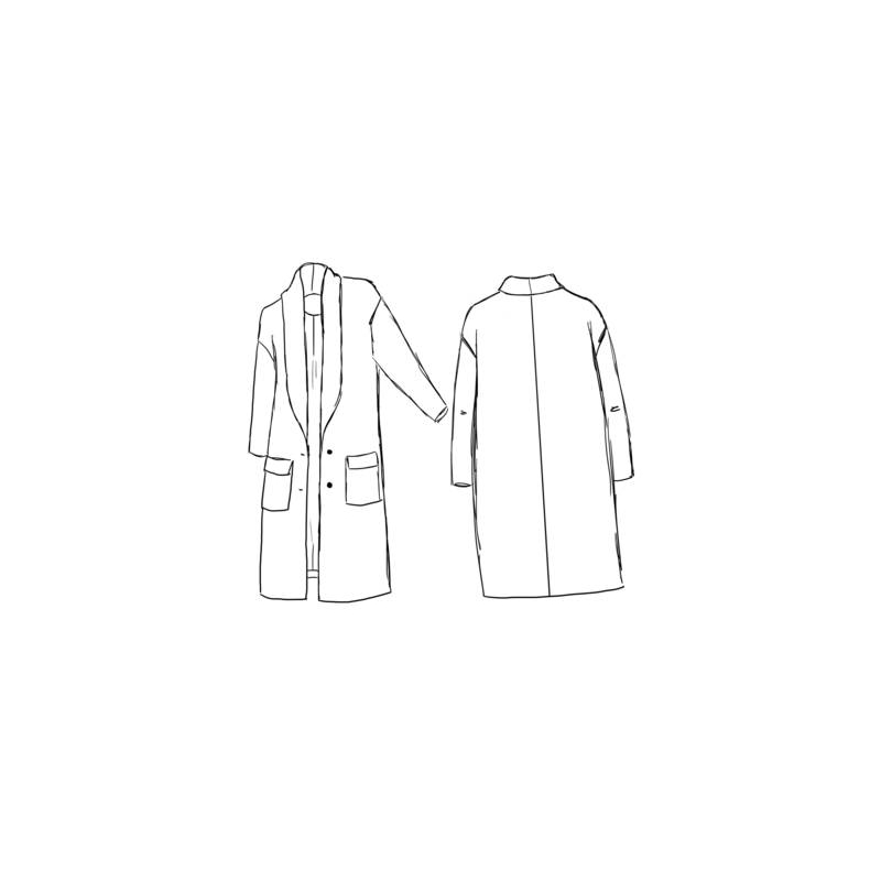Patron manteau Pam / Maison Fauve