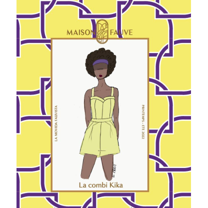Patron couture combinaison Kika / Maison Fauve