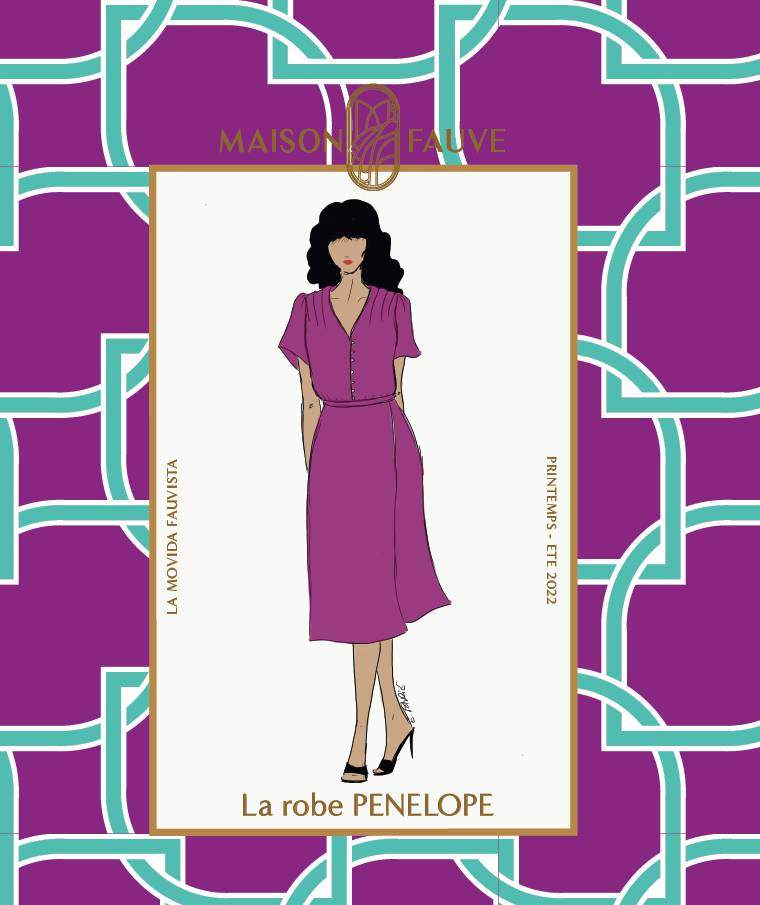 Patron Maison Fauve - Robe Pénélope