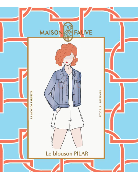Patron couture blouson Pilar / Maison Fauve
