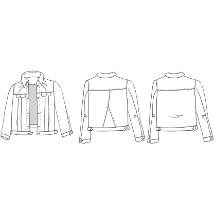 Patron couture blouson Pilar / Maison Fauve 2