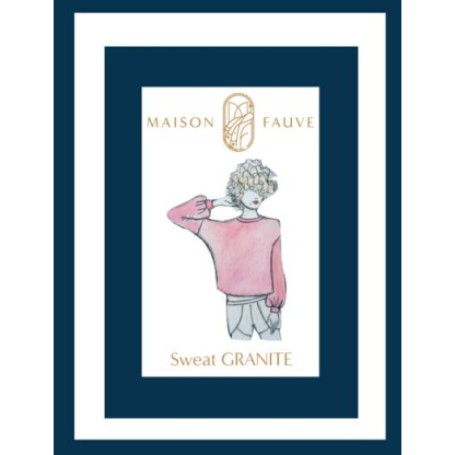 Patron sweat Granite / Maison Fauve