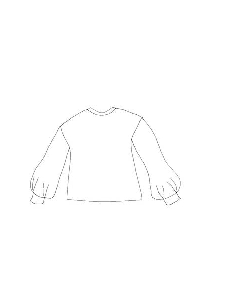 Patron sweat Granite / Maison Fauve