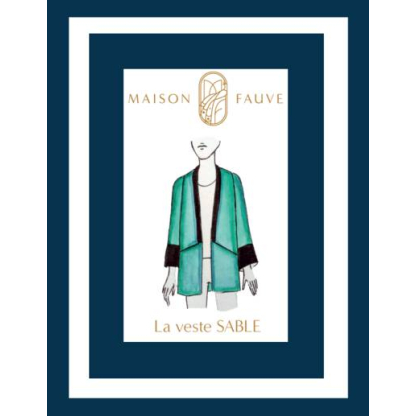Patron veste Sable / Maison Fauve