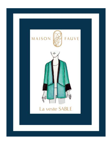 Patron veste Sable / Maison Fauve