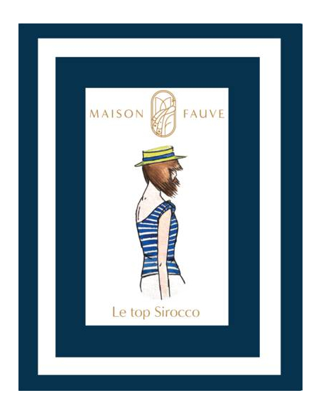 Patron top Sirocco / Maison Fauve