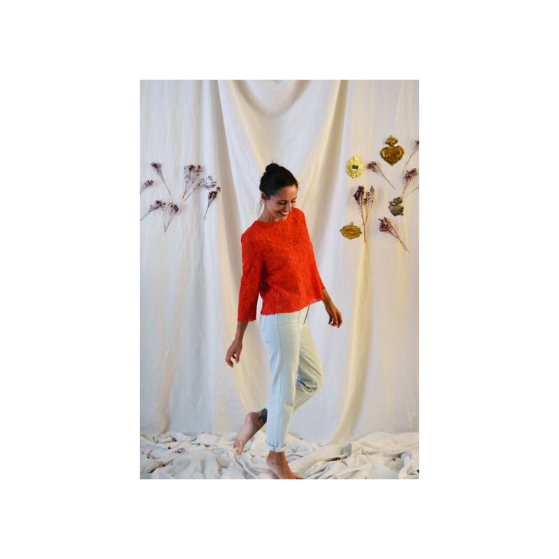 Patron couture blouse Violette / Maison Fauve