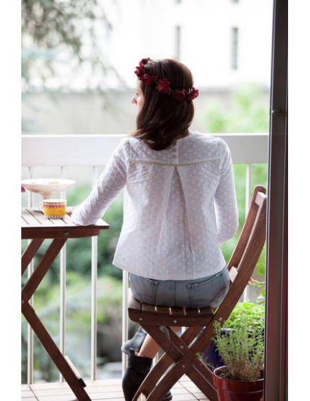 Patron couture blouse Violette / Maison Fauve