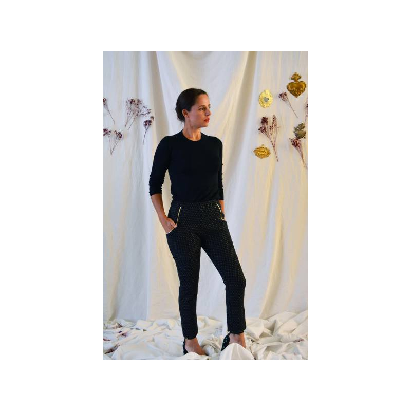 Patron pantalon cigarette Loulou / Maison Fauve