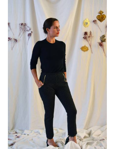 Patron pantalon cigarette Loulou / Maison Fauve