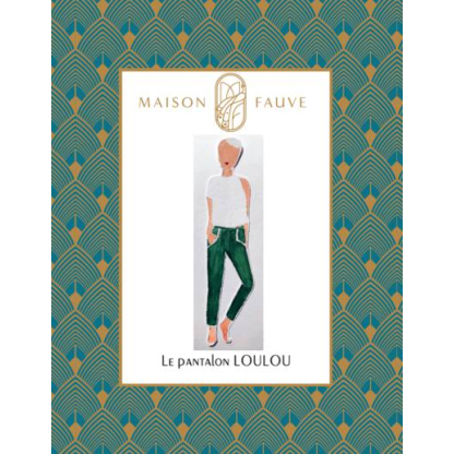 Patron pantalon cigarette Loulou / Maison Fauve