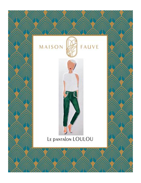Patron pantalon cigarette Loulou / Maison Fauve