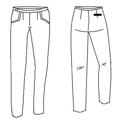 Patron pantalon cigarette Loulou / Maison Fauve 2