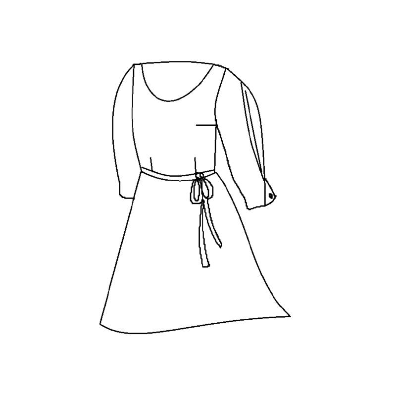 Patron robe, top Niki / Maison Fauve