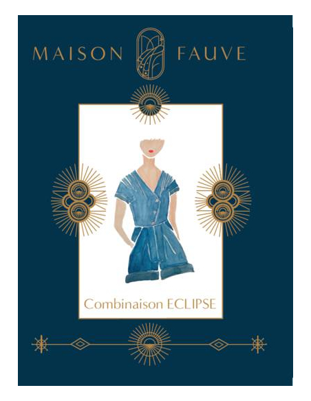 Patron combishort, robe Eclipse / Maison Fauve