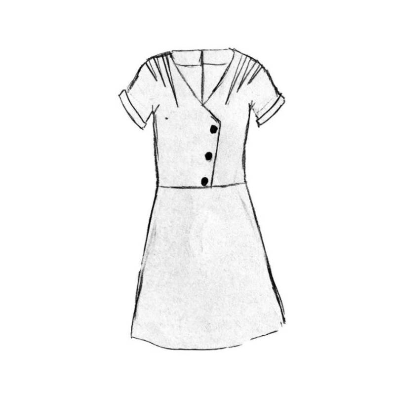 Patron combishort, robe Eclipse / Maison Fauve