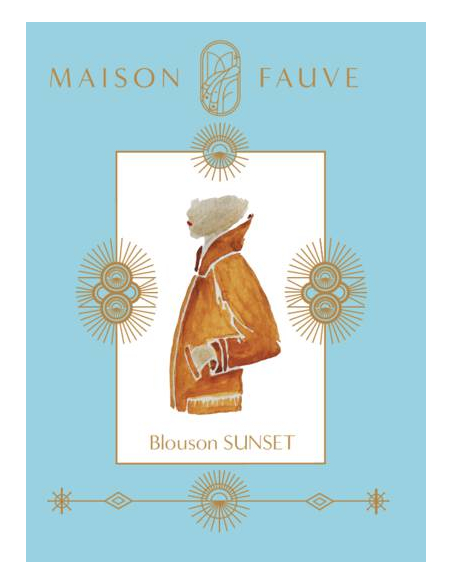 Patron blouson Sunset / Maison Fauve