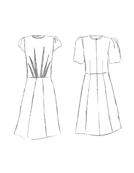 Patron robe, blouse Zénith / Maison Fauve