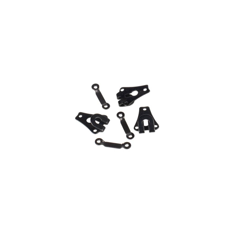 Agrafes de fermeture pour pantalon G7 (3 pcs Noires)