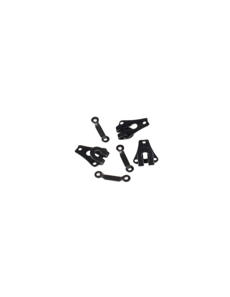 Agrafes de fermeture pour pantalon G7 (3 pcs Noires)