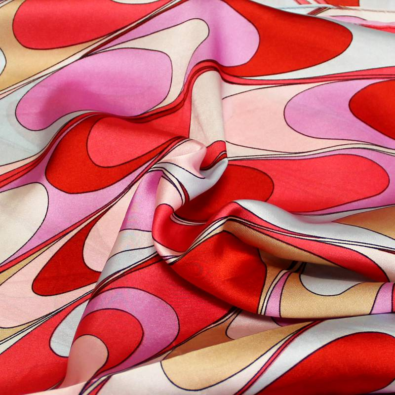 Satin de polyester - Adèle ton chaud