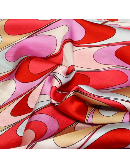 Satin de polyester - Adèle ton chaud