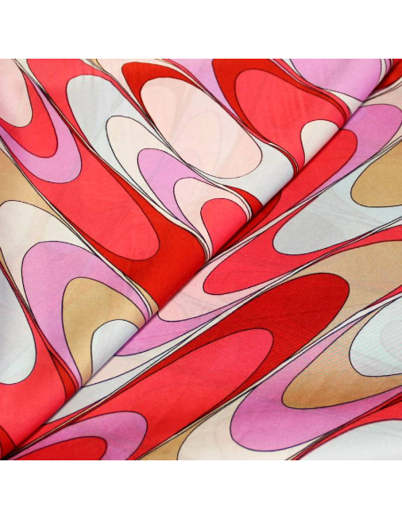 Satin de polyester - Adèle ton chaud