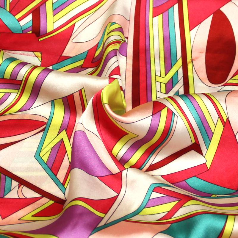 Satin de polyester - Délia ton rose