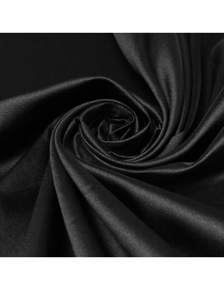 Mikado de soie rigide - Noir