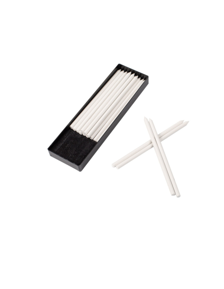 Recharge de 16 mines pour crayon craie (Blanches)