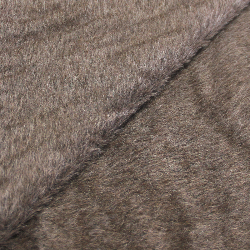 Velours de laine à poils long - Taupe