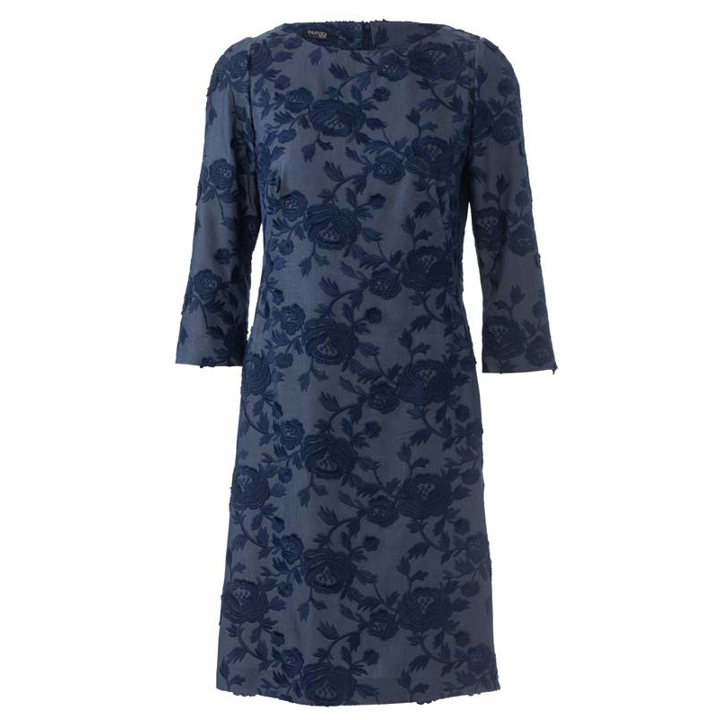 Patron Burda 6149 - Robe encolure dégagée arrondie manches