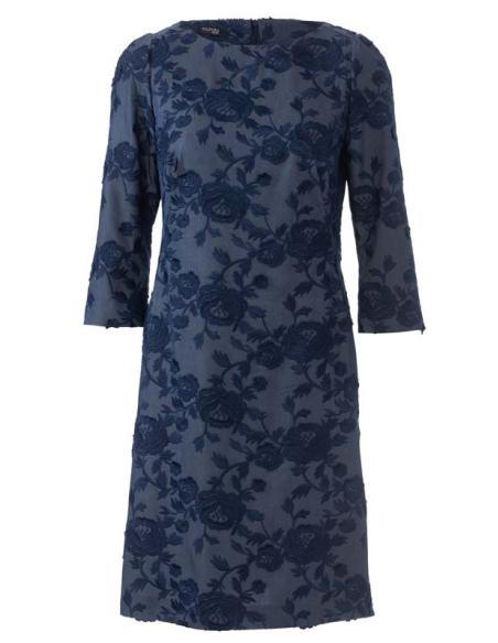 Patron Burda 6149 - Robe encolure dégagée arrondie manches