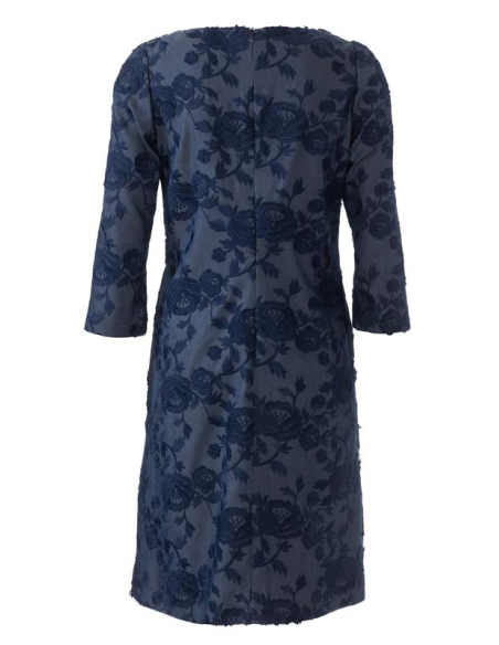 Patron Burda 6149 - Robe encolure dégagée arrondie manches