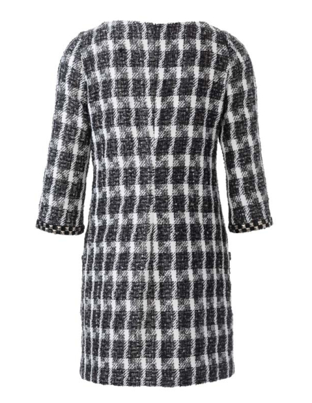 Patron Burda 6149 - Robe encolure dégagée arrondie manches