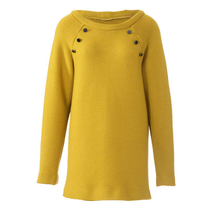 Patron Burda 6151 - Sweater à manches raglan orné de boutons ou d'un passepoi